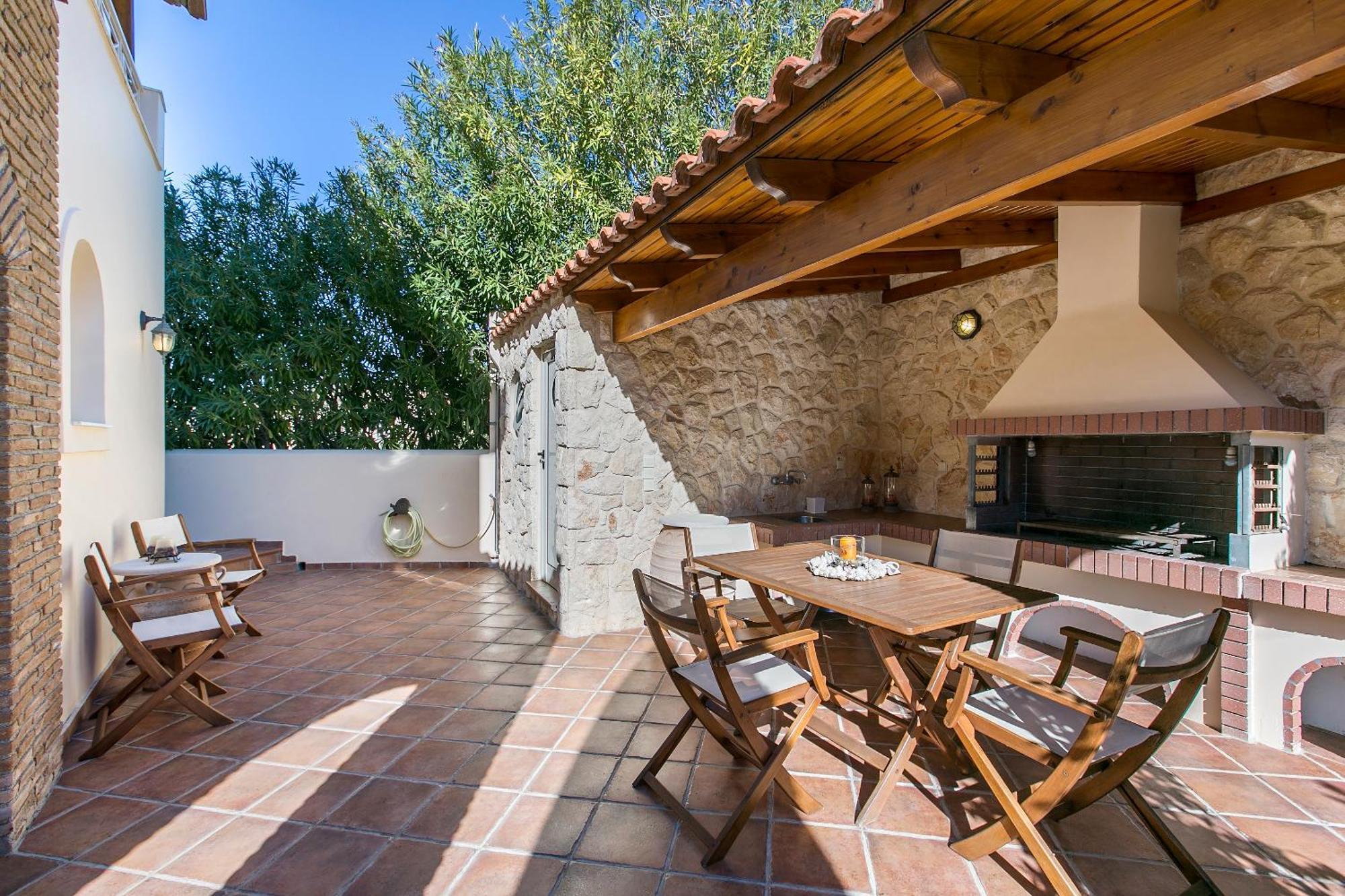 Villa Melia Sounion Exterior foto